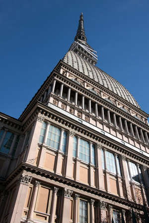 Mole Antonelliana - Turin - Italyの写真素材