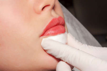 Contour plastic: infillの写真素材