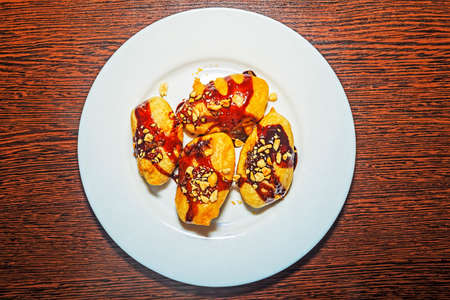 Traditional Vietnamese handmade dessertの写真素材