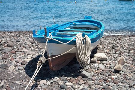 some boats color on the port of language, Salt, Sicilaの写真素材