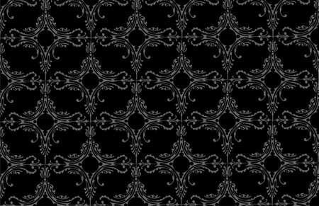 black backdrop baroque のイラスト素材