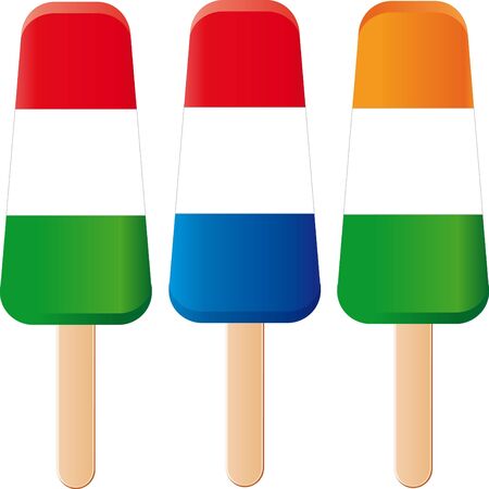 National ice creamのイラスト素材