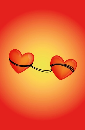 Love bondのイラスト素材