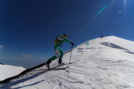 Etna Ski Alp - World Championship 2012 International Trophy Etna - 24/25 February 2012のeditorial素材