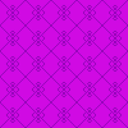 seamless pattern of simple geometric shapes intertwined in a complex pattern.  illustration. for...