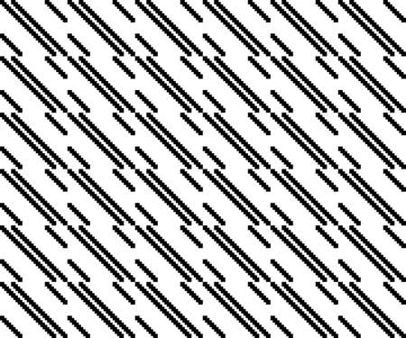 Seamless pattern with geometrical figures. Black and white  image. For web design, presentations, textile and light industryのイラスト素材