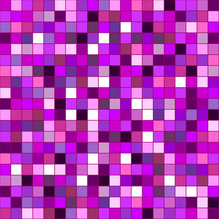 graphics. Coloured mosaic. For web design, graphic arts, presentations, textile industry. The white field for the text. Purple colorのイラスト素材
