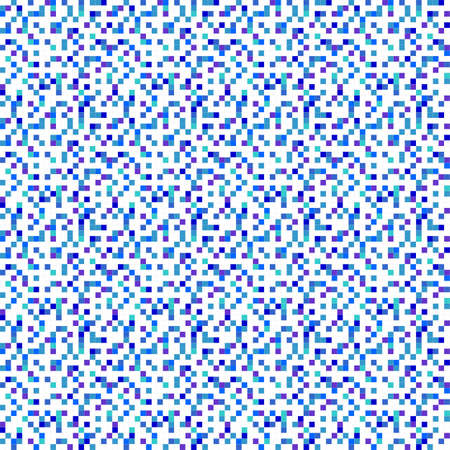 graphics. Coloured mosaic. For web design, graphic arts, presentations, textile industry. Blue colorのイラスト素材