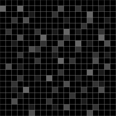 graphics. Coloured mosaic. For web design, graphic arts, presentations, textile industry. Black colorのイラスト素材