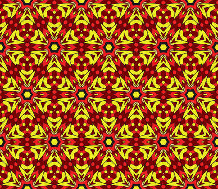 Seamless floral pattern.  illustration. For design, wallpaper, background fills, fill, card  Ethnic ornamentのイラスト素材