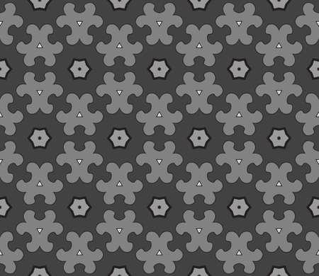 color decorative geometric floral pattern. seamless  illustration. for wallpaper, invitation, fabric textileのイラスト素材