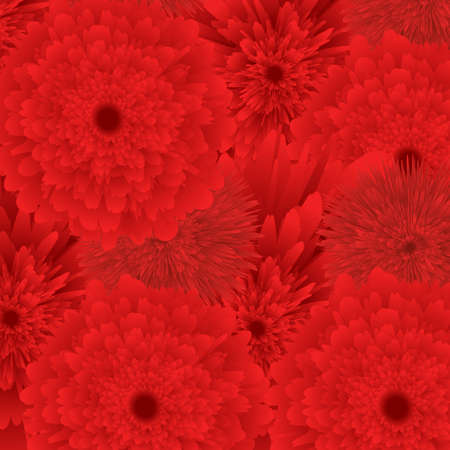 holiday floral background. rose flower. red color. vector illustration. for invitation, print, wallpaperのイラスト素材