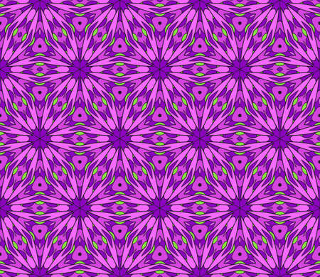 seamless patterns, abstract floral geometric texture. Ornament for interior design, greeting cards, birthday or wedding invitations, paper print. Ethnic background in east style.のイラスト素材