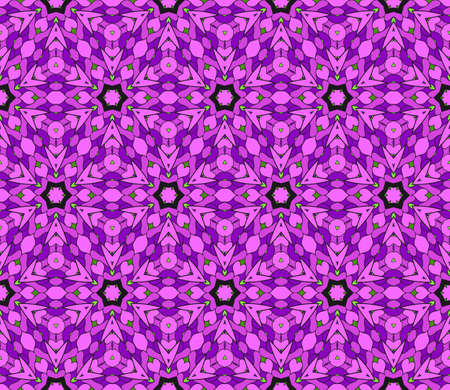 decorative ethnic ornament illustration Floral styleFor interior design, fabric print, page fill, wallpaper and textileのイラスト素材