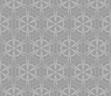 geometric pattern in floral lace style Ethnic ornament Vector illustration.のイラスト素材
