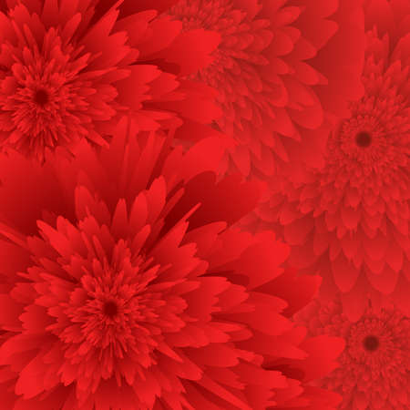 holiday floral background. rose flower. red color. vector illustration. for invitation, print, wallpaperのイラスト素材