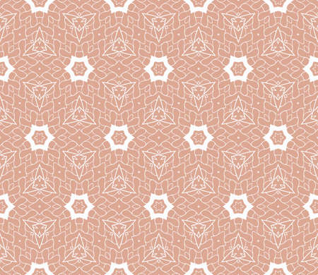 seamless floral lace pattern with hand drawn texture. Ornament for interior design, greeting cards, birthday or wedding invitations, fabric print. Ethnic background in arabian style.のイラスト素材