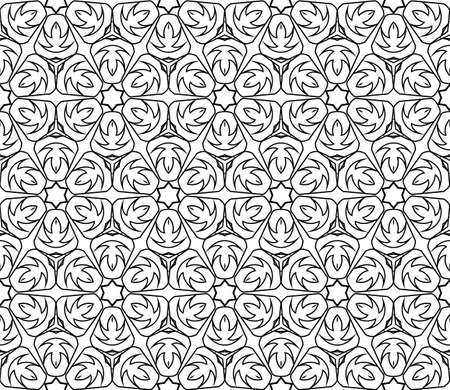 decorative geometric floral pattern. seamless vector illustration. for wallpaper, invitation, fabric textileのイラスト素材