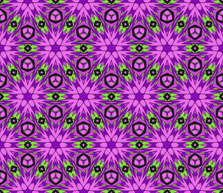 decorative geometric floral pattern. seamless vector illustration. for wallpaper, invitation, fabric textileのイラスト素材