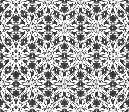 Abstract color pattern in the form of a multicolored mosaic with elements of lace and floral ornament. vector illustration. For textiles, design, wallpapers, greeting cards, products for homeのイラスト素材