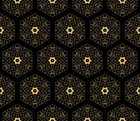 decorative ethnic ornament. Seamless vector illustration. Floral style. For interior design, fabric print, page fill, wallpaper, textileのイラスト素材
