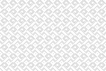 geometric ornament on color background. Seamless vector illustration. For interior design, wallpaperのイラスト素材