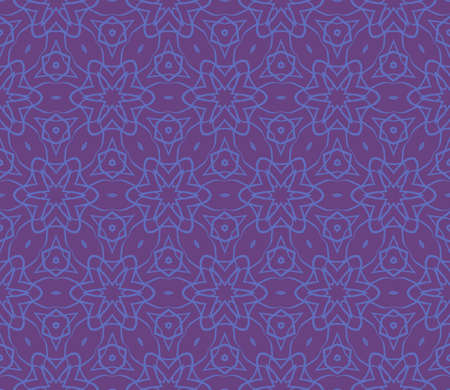 seamless geometric floral pattern. abstract vector illustration