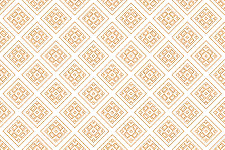 decorative line geometric ornament. seamless vector illustration. texture for design, wallpaper, invitation card, banner, fabric .のイラスト素材