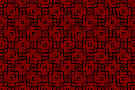 Decorative Seamless geometric pattern. Simple print. Vector illustration. Texture for design wrapping, invitation, cardsのイラスト素材