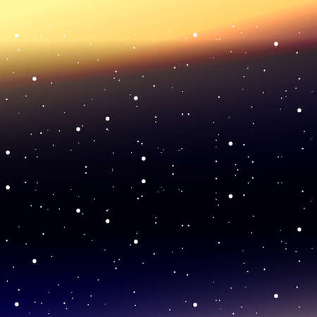 dark blue background with snowflake. vector illustrationのイラスト素材