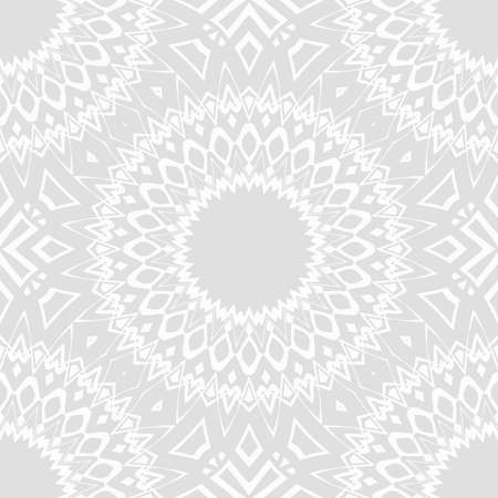 background with art deco abstract floral seamless pattern . monochrome vector illustrationのイラスト素材