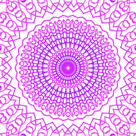 Oriental ornament. vector illustration. purple color.のイラスト素材