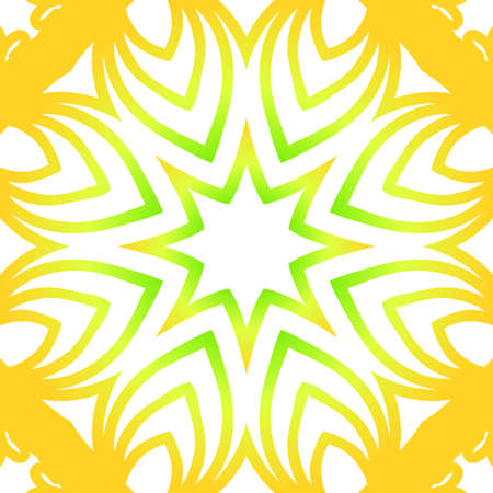 summer color floral background. hand drawn ethnic decorative ornament. vector illustration. for coloring book, greeting card, invitation. Anti-stress therapy pattern.のイラスト素材