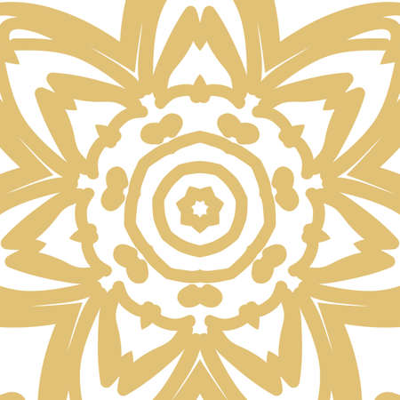 abstract floral hand drawn pattern. vector illustrationのイラスト素材