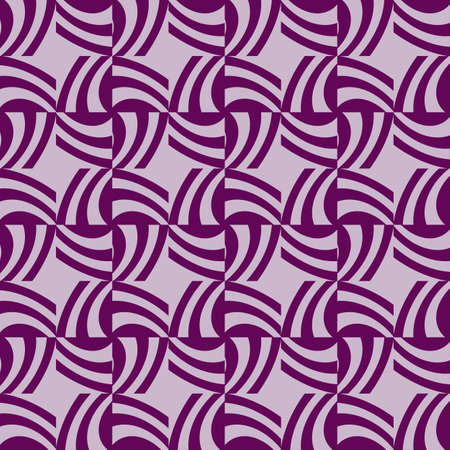 seamless pattern of purple color lines. Optical illusion. Vector illustration. As background, pictures, wallpapersのイラスト素材