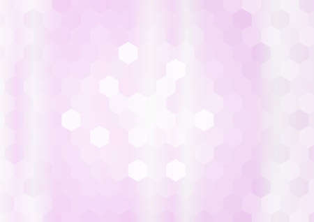 banner of polygonal elements. purple gradient hexagon. Vector illustration. For design,...