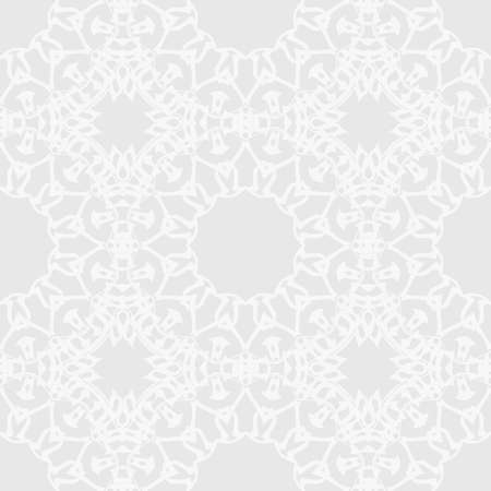 Beautiful background of seamless floral pattern. vector illustration. monochrome colorのイラスト素材