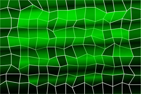 Original green square background vector illustration, for design, wallpaper.のイラスト素材