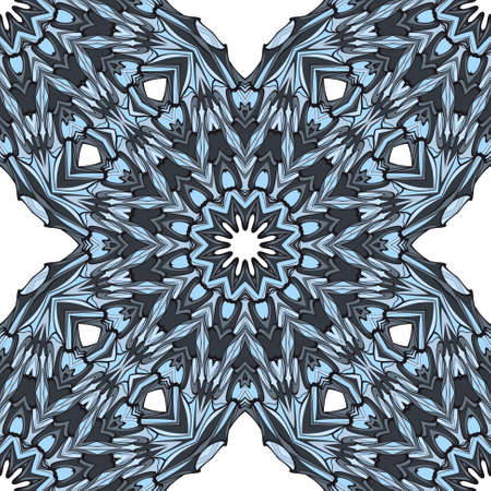 mandala geometric lace ornament.のイラスト素材