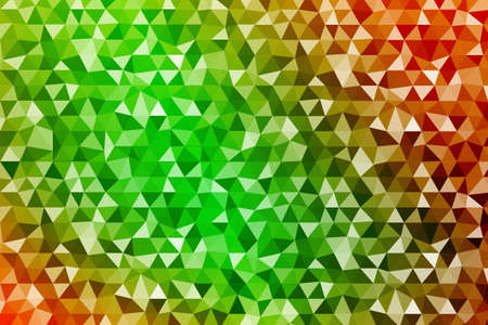 Bright color crumpled background abstract triangles. Ink Series autumn composition Vector...
