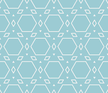Abstract geometry pattern. Line and shape. Vector illustration. Design for wallpaper, notebook, fabric, scrapbook. blue colorのイラスト素材