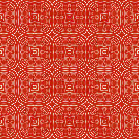 Sophisticated geometric seamless pattern based on repetitive simple forms.のイラスト素材