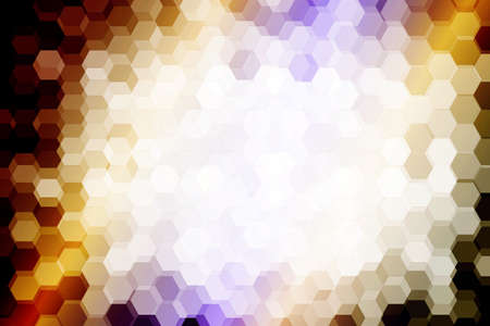 multicolor color. low poly background of hexagons. Vector illustration. Geometric design for...