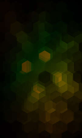 Fantasy dark yellow color geometry background. Vector illustration. Polygonal pattern design for...