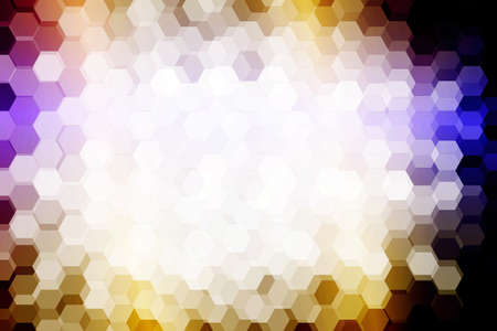 multicolor color. low poly background of hexagons. Vector illustration. Geometric design for...