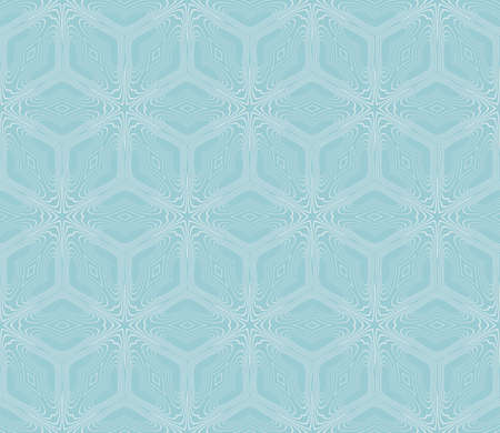 seamless vector pattern. imitation pencil drawing in the form of engraving. virtual 3d cube....