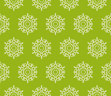 Seamless sophisticated geometric pattern based on repetitive simple line and shape forms. vector...