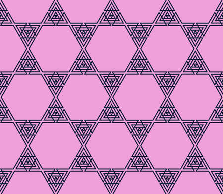abstract hexogonal seamless pattern. vector illustration. geometry. for design, wallpaper,...