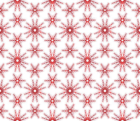 Christmas snowflakes. beautiful Christmas pattern. vector illustration. red gradient.