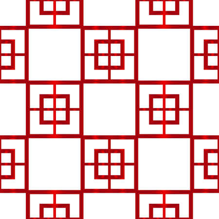 square. seamless vector image. red gradientのイラスト素材